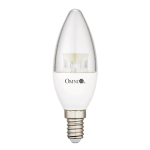 6W Clear Cover LED Candle Bulb